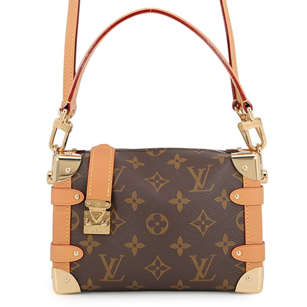 Louis Vuitton Monogram Side Trunk PM Handbag M46815 LOUIS VUITTON 2-way Shoul...